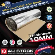 10m² CEILING Sound Deadener Heat Insulation Noise Proofing self-adhesive Foam/ (for: MG)