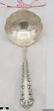 Oneida Venetian Scroll Sterling Silver Gravy Ladle 6.5" *NEW*