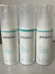 Lot Of 3 PROACTIV Plus PORE TARGETING TREATMENT 3 Oz Bottles Each SEALED Step 2