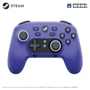 Wireless Hori pad HPC-068 Controller for Steam Luminous Violet