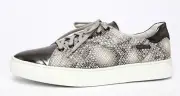 Mephisto Antonia Women's Lace Up Sand Boa Steel Magic Sneaker Sz 9US Z2506