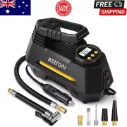 AstroAI Car Tyre Inflator Portable Air Compressor 12V Auto-off Electric Pump New