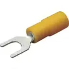 TMEX0.3Y-4N-YEL - PC-INS SPADE 24-20 num.8 .251W - (Pack of 75)