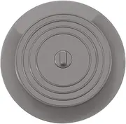 Round Kitchen Sink Drain Strainer Silicone Flat Drain Cover Drain Plug for Kitchen/Bathroom/Laundry Room