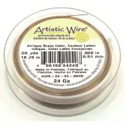 Artistic Wire Beading Craft Wrapping 24 Gauge 60ft