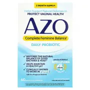 AZO, Complete Feminine Balance®, Daily Probiotic, 60 Capsules