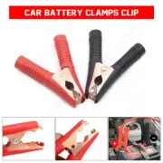 2Pcs Car Battery Alligator Clamp Clip Cigarette Lighter Power Adapter Socket 12V