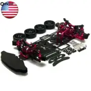 1:10 RC Drift Frame Car Body Kit EP On Road KIT 4WD For 3Racing Sakura D4 AWD