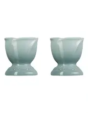 [Le Creuset] La Jardin Tulip Egg Cups Set 2 Piece in Sea Salt