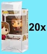 20 ULTRA PRO SEMI RIGID POP DISPLAY CASES Funko Clear Acetate Protector Figurine