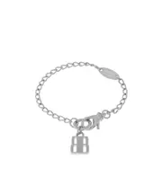Balenciaga BB Nano Thin Bracelet S,L,M silver
