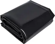 Waterproof Pond Lining Film 4x6m 5x8m 6x10m 8x12m 10x15m Impermeable Membrane Rubber Underlay Pond Liner for Fish or Koi, Fountains and Water Gardens, 0.12mm Thick(4x12m(13.1x39.3ft))