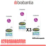 Brabantia PerfectFit Bags Comppstable Bin Liners 10-12L 10pk X 3 Rolls 06478 PI