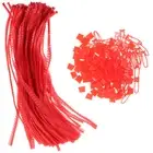 100 Pcs Net Bag Mesh Bags for Vegetables Reusable Grocery Shopping