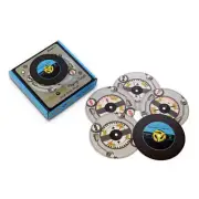 GAMAGO 45 Record Great novelty Full Deck Of Fun Playing Cards Measure 4" Round