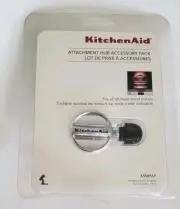 KitchenAid Tilt-Head Stand Mixer Attachment Hub Accessory Pack Chrome KSMHAP