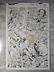 Marvel Silver Sable Gordon Purcell/Don Hudson Original Art Issue 24 Page 13