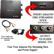 HDMI Converter for Amazon Fire Streaming Stick HDMI to Red/White/Yellow