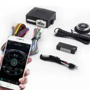 One-Key Stop Switch Push Button Car Bluetooth Smart Starter System Control Lock