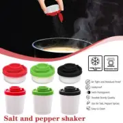 Mini Salt and Pepper Shaker Home Travel Seasoning Shaker For Outdoor BBQ G4A7