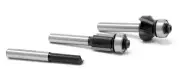 WEN RB500-3 Heat-Treated Multi-Profile Carbide-Tipped Router Bit Set (3-Piece)