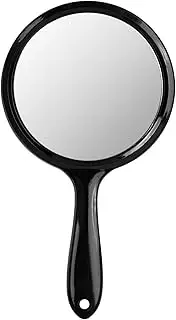 Hand Mirror Double Sided Mirror 1X/3X Magnifying Vanity Mirror Round Shape Handheld with Handle for Women Daily Makeup Portable