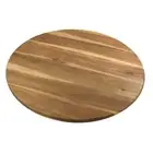 Davis & Waddell Fine Foods Acacia Wood Lazy Susan Snack Holder 50x50cm Natural