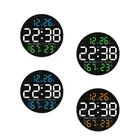 Digital Wall Clock Dst Humidity Temperature for Classroom Bedroom Home Decor