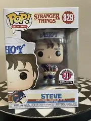 Funko POP! Stranger Things Steve #829 Baskin Robbins Exclusive VAULTED 2019