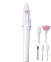 Electric Filer for Nail,Professional Cordless Nail Drill Machine | Manicure Supplies Pedicure Kit, Hand Foot Care Tool Battery Operated for Home & Salon Use