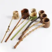 Ladle Water Long Handle Spoon Scoop Wooden Tea Wood Japanese Dipper Large Sauna