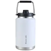Baumr-AG 3.8L Double Wall Insulated Stainless Steel Water Bottle with Handle, White