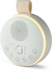 Portable White Noise Machine Baby with Night Light, 21 Soothing Sounds, and Rech