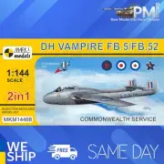 Mark I MKM144068 1/144 DH de Havilland Vampire FB.5 Commonwealth Service (2in1)