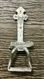 Warhammer Fantasy Metal Mounted Legs Chair Part Bit Marauder 1995 Oop Vintage