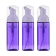 2Oz Foam Bottle (3PCS) Empty Foaming Pump Dispenser for Hand Soap, Lash Cleanser