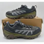 Merrell Mens Size 9 MOAB Mesa Luxe 1TRL Monument Herb Suede Hiking Trail Shoes