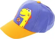 [WRITWAA] Dinosaur Peaked Cap Sports Boys Baseball Cap Baseball Cap Peaked Cap Buzz Baseball Cap Sun Baseball Hats for Boys Peaky Pool Outdoor Hat Golf Canvas Blue