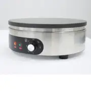 16 in Electric Double Crepe Maker Machine Non Stick Pancake Pan Griddle 110V