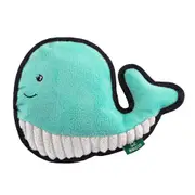 Beco Recycled Rough & Tough Whale Dog Toy - Medium