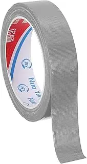 uxcell 1"x0.007" Bookbinding Tape, 22 Yard Cloth Bookbinding Repair Tape Book Binding Tape Self Adhesive for Repairing Old Books, Silver
