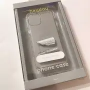 New heyday Clear Hard Phone Protective Case for iPhone 12 Mini