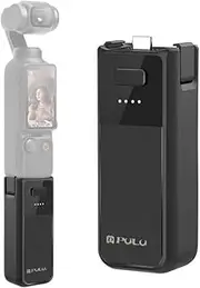 Coyktonty Battery Handle Grip for DJI Osmo Pocket 3, Accessory with Built-in 2800mAh Battery,1/4" Threaded Hole