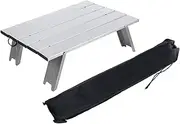 CIYODO Portable Folding Table Sturdy Aluminum Alloy Picnic Desk Foldable Camping Table