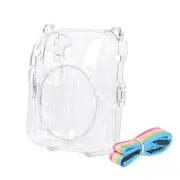 Transparent Camera Case for Fujifilm Instax Mini 12 Camera Bag PC Crystal Storag