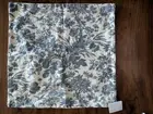 POTTERY BARN Sorrel Floral Toile Pillow Cover - 20" - Steel Blue - NWT