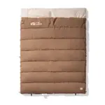 MOBI GARDEN CRESCENT Brushed Cotton Sleeping Bag, Double 1.5+1.7KG (0-20℃) / Brown