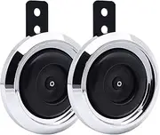DEMYPROX DC12V OEM Universal Motorcycle Horn 105dB Low Tone+High Tone Set Loud Warning 1.5A Horns