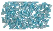Metra BNFD250F 100 Pack Female Insulated 16-14 Ga AWG Wire Spade Terminals