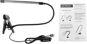 LED Plant Lamps Full Spectrum Clip-On Grow Light for Indoor Plants Gooseneck Plant Grow Lamp